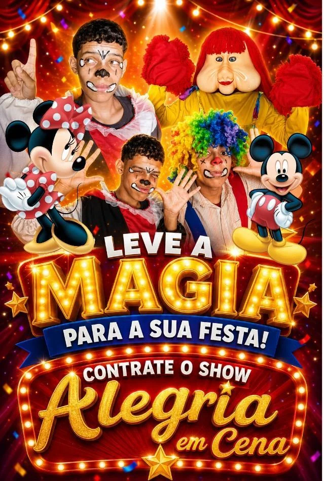 Momento do Alegria em Cena em apresentação